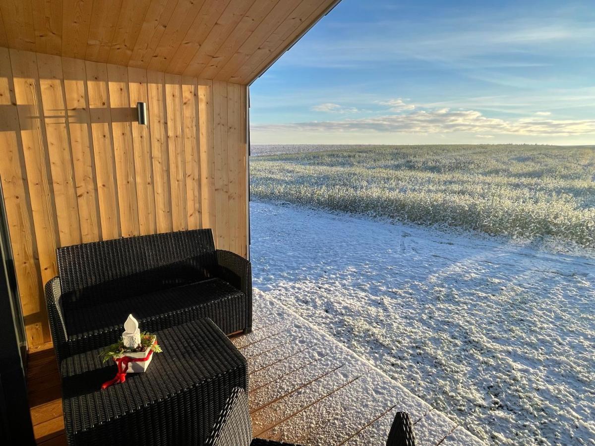 Modernes Tiny House -Neu 2021- Villa Uigendorf Exteriör bild