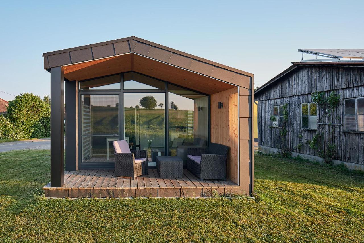 Modernes Tiny House -Neu 2021- Villa Uigendorf Exteriör bild
