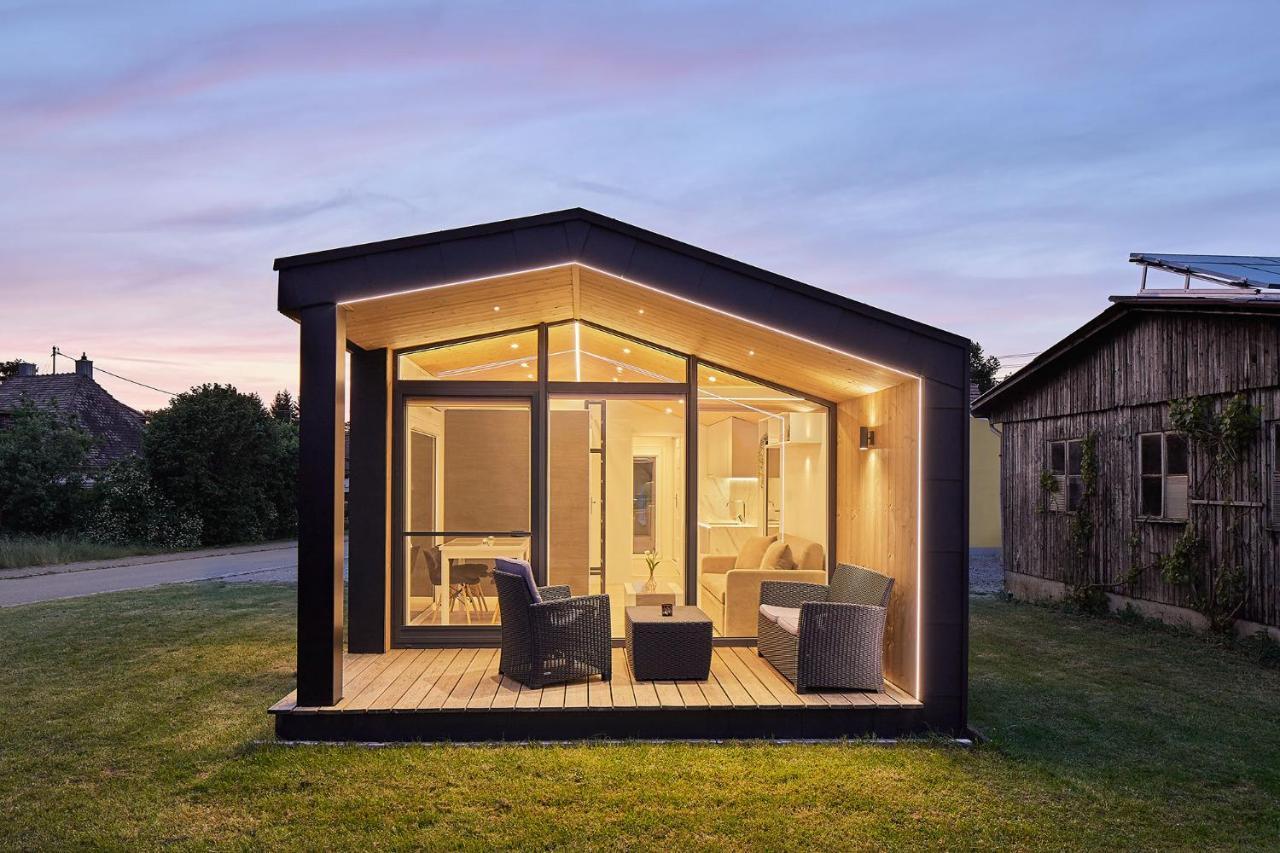 Modernes Tiny House -Neu 2021- Villa Uigendorf Exteriör bild